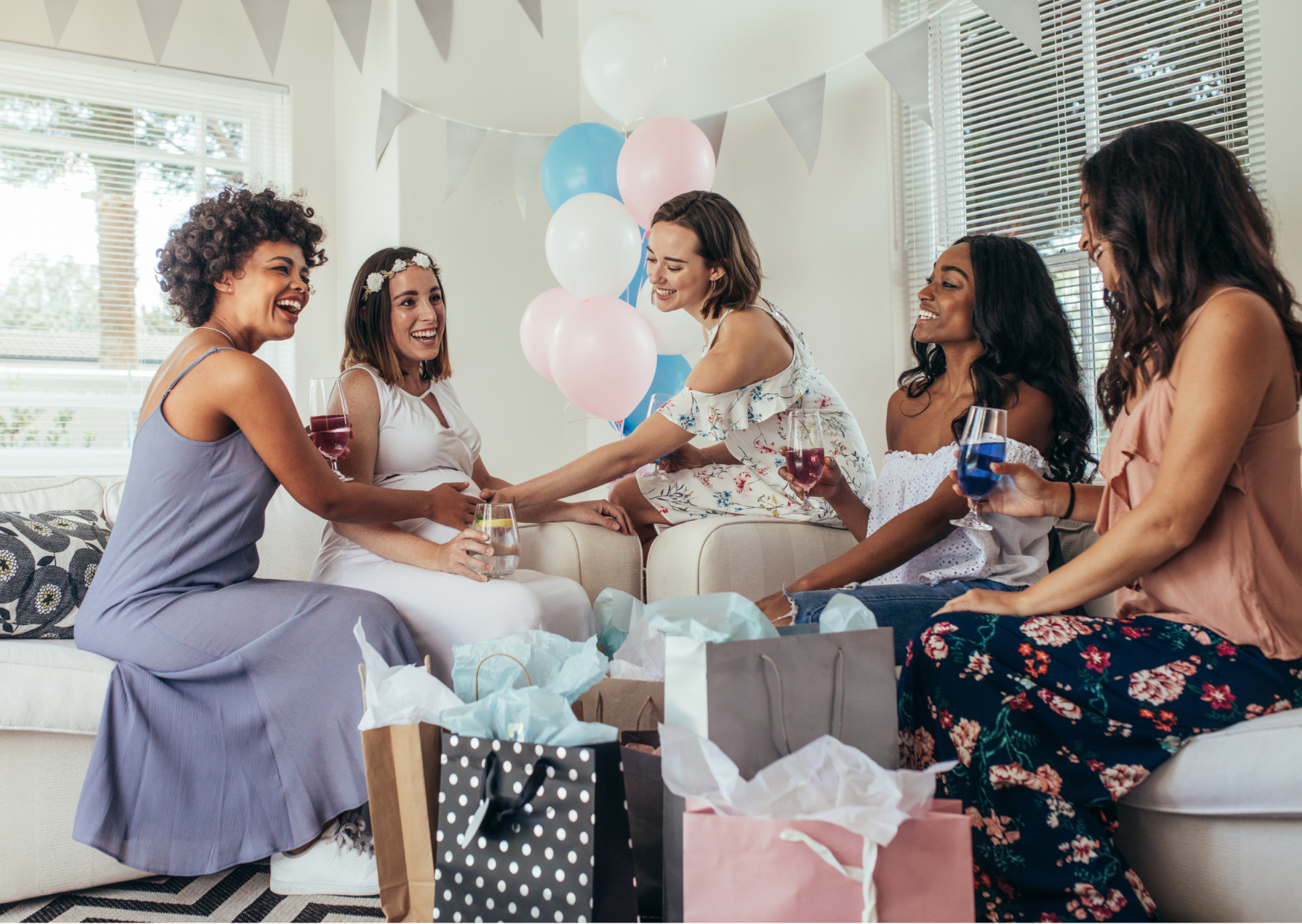 Nail Wraps Perfect for Baby Showers