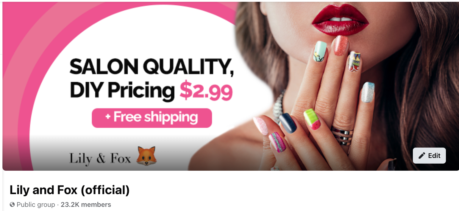 Welcome to the Lily & Fox Facebook Group