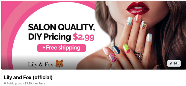 Welcome to the Lily & Fox Facebook Group