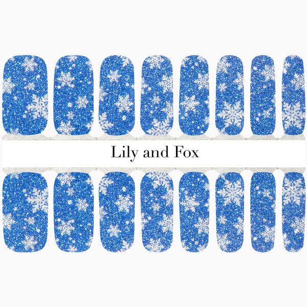 Snow - Blue (glitter)