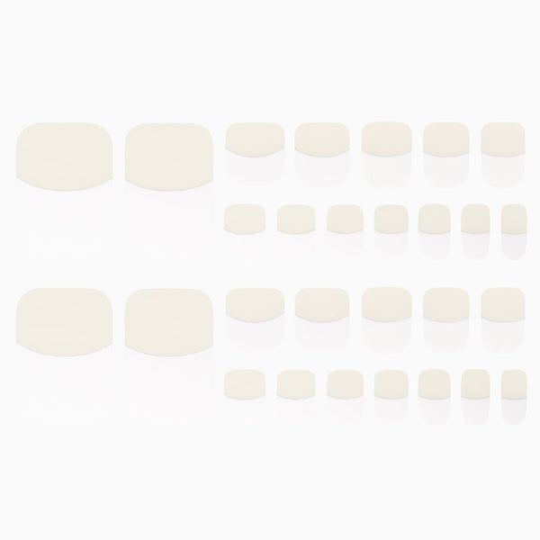 Mon Amour (French pedicure)