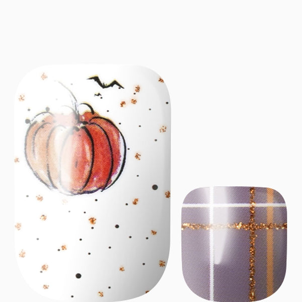 Let's Give Em Pumpkin To Talk About (Pedicure)