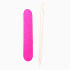 Extra Nail File & Cuticle Pusher